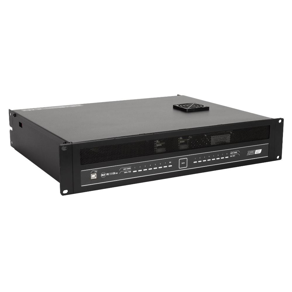 RCF SPA MAD12100063 MU 7100EN MK2 UNITA CENTRALE 8X80W EN54-