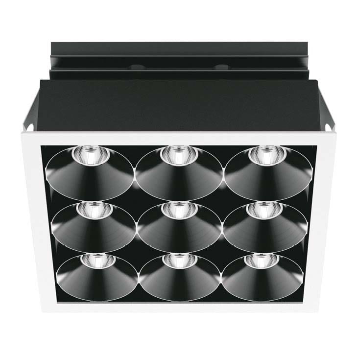 LINEA LIGHT (ILED) - ILD64544W45 CELL INC.9 LED X2W BW.45 BI 9003 N