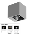 LINEA LIGHT (ILED) ILD76323M88 CUBIT 1 1L MONO 11WAC ON/OFF GG