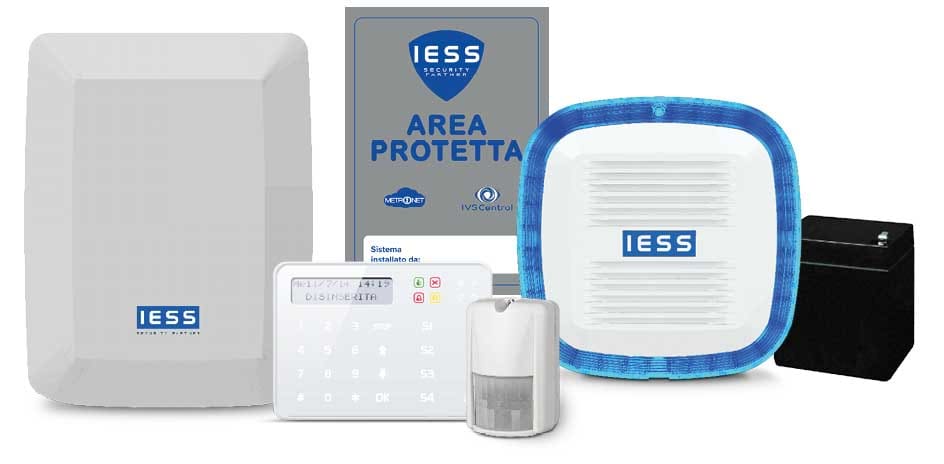 IESS SRL EAAKIT3404Q KIT CON F24 E SIRENA QUEEN