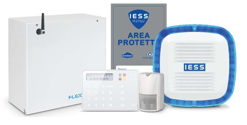 IESS SRL - EAAKIT4401Q KIT CON F44 E NUOVA SIRENA QUEEN