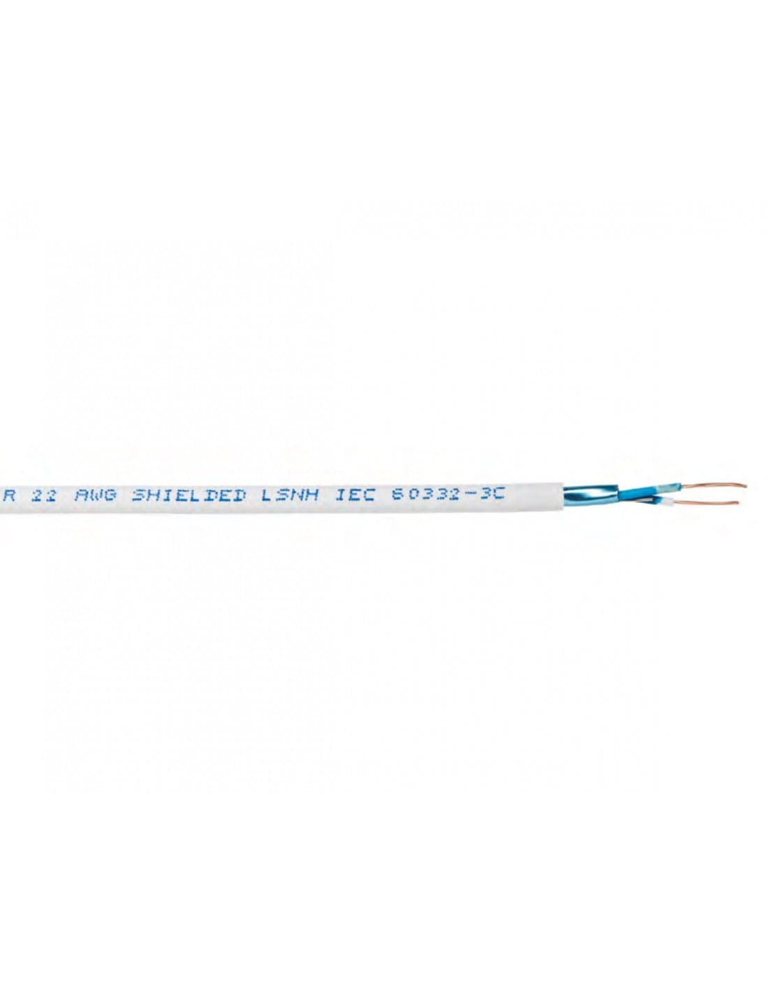ELPACK EPK7703NH.00305 CAVO STRUMENT 1 CP 22AWG SCHERM LSZH DCA