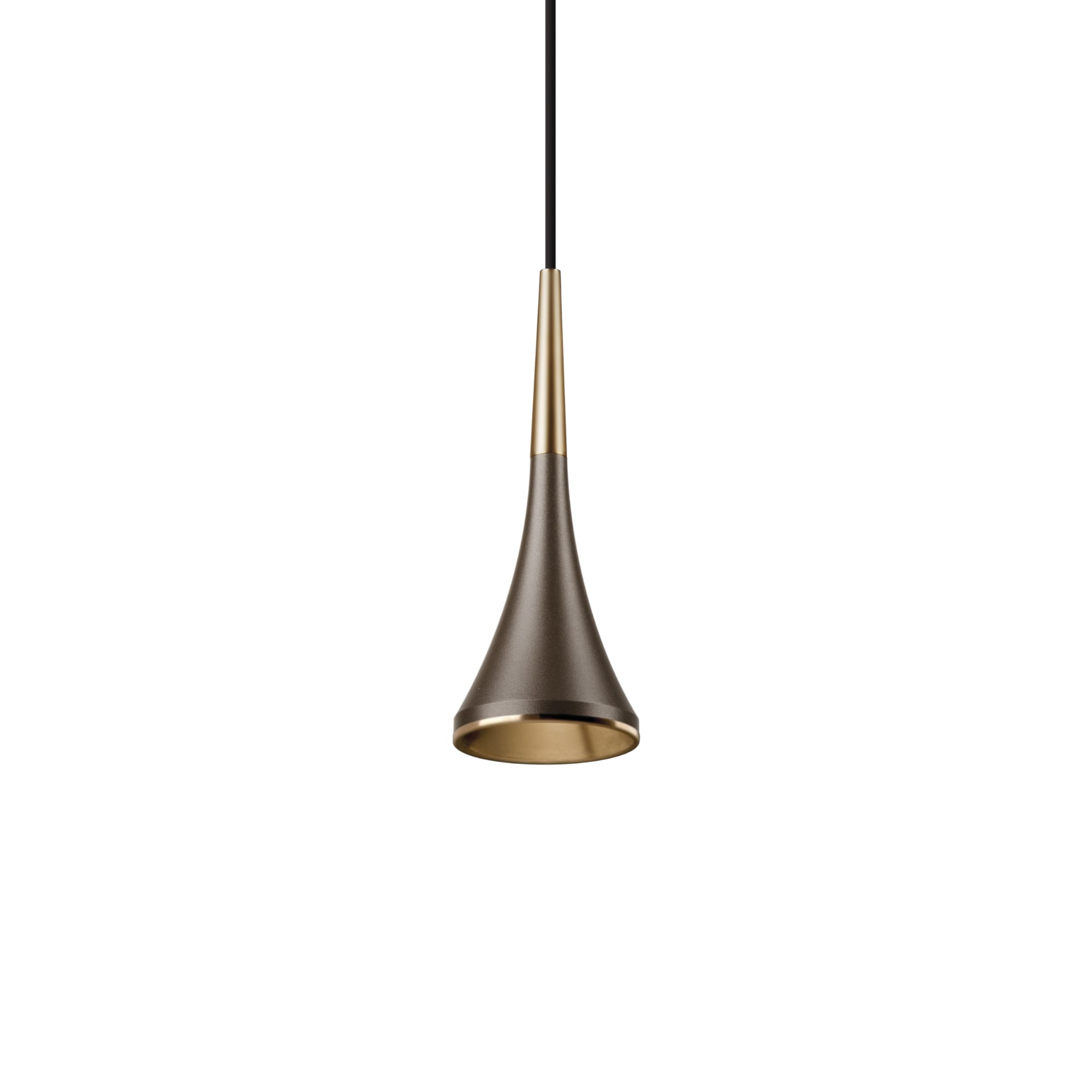 SIMES SPA - SMVS.8030W.20 BELL SOSPENSION+LED 930 TF BRO