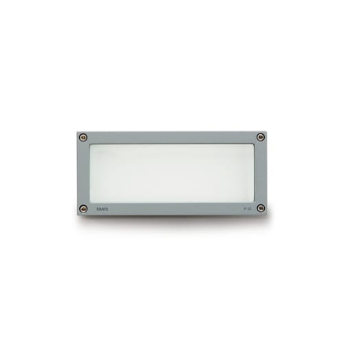 SIMES SPA SMVS.4511W.14 BRIQUE RET ANEL+LED8W D2/P GRI