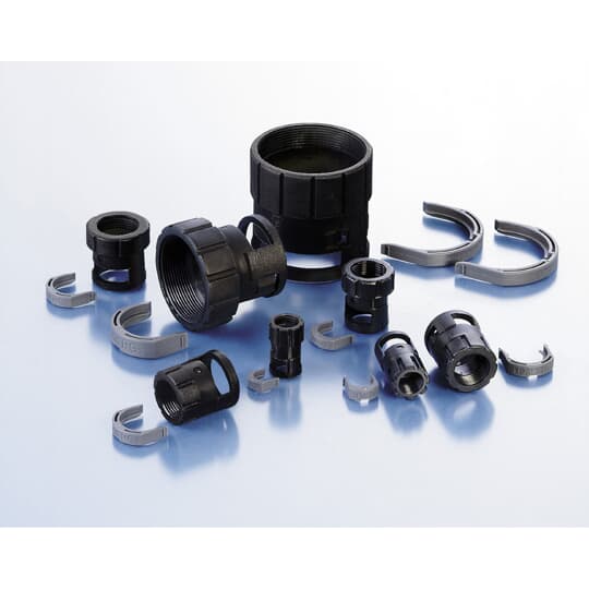 ABB SPA - ABBBVIDA-U15MGT ADATT.AMP DN07 UNEF 5/8-24 PA6 BK IP66