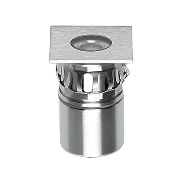 LINEA LIGHT (ILED) ILD93139W00 BERET-2Q 10 QUADRO 1LED 2W NIKEL SP
