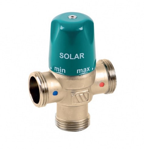 WATTS INDUSTRIES ITA WAT97500 MMV SOLAR 1 MX1/2 SELF COLOUR BRASS