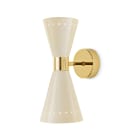 LINEA LIGHT-STILNOVO - SNV9571 MEGAFONO P.TE 1BR. 2XE14 OTT/AVORIO