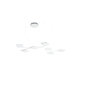 LINEA LIGHT-STILNOVO - SNV8520 QUAD SOSP.LINEA 42W B.CO RAG.PH