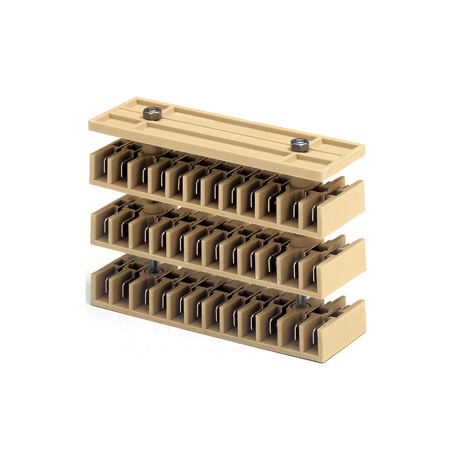 CABUR SRL CBRCF100 CF.12/1+1 MORSETTIERA SPINE PIATTE