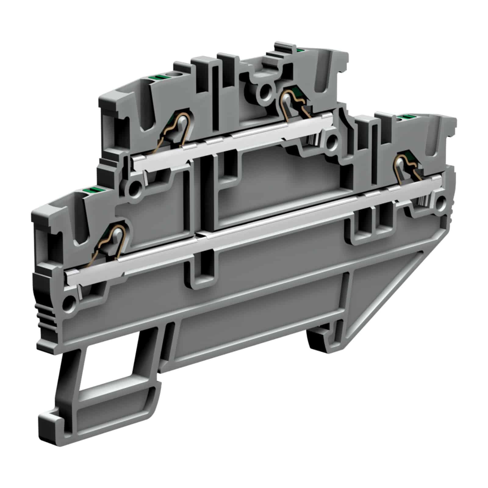 CABUR SRL CBREFD100GR EFD.1/GR MORSETTO PASSANTE DUE PIANI