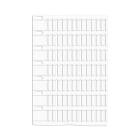 CABUR SRL - CBRNUT15RW NUT/15 TESS.TUB. PVC FLAT BIANCA S.ROLL