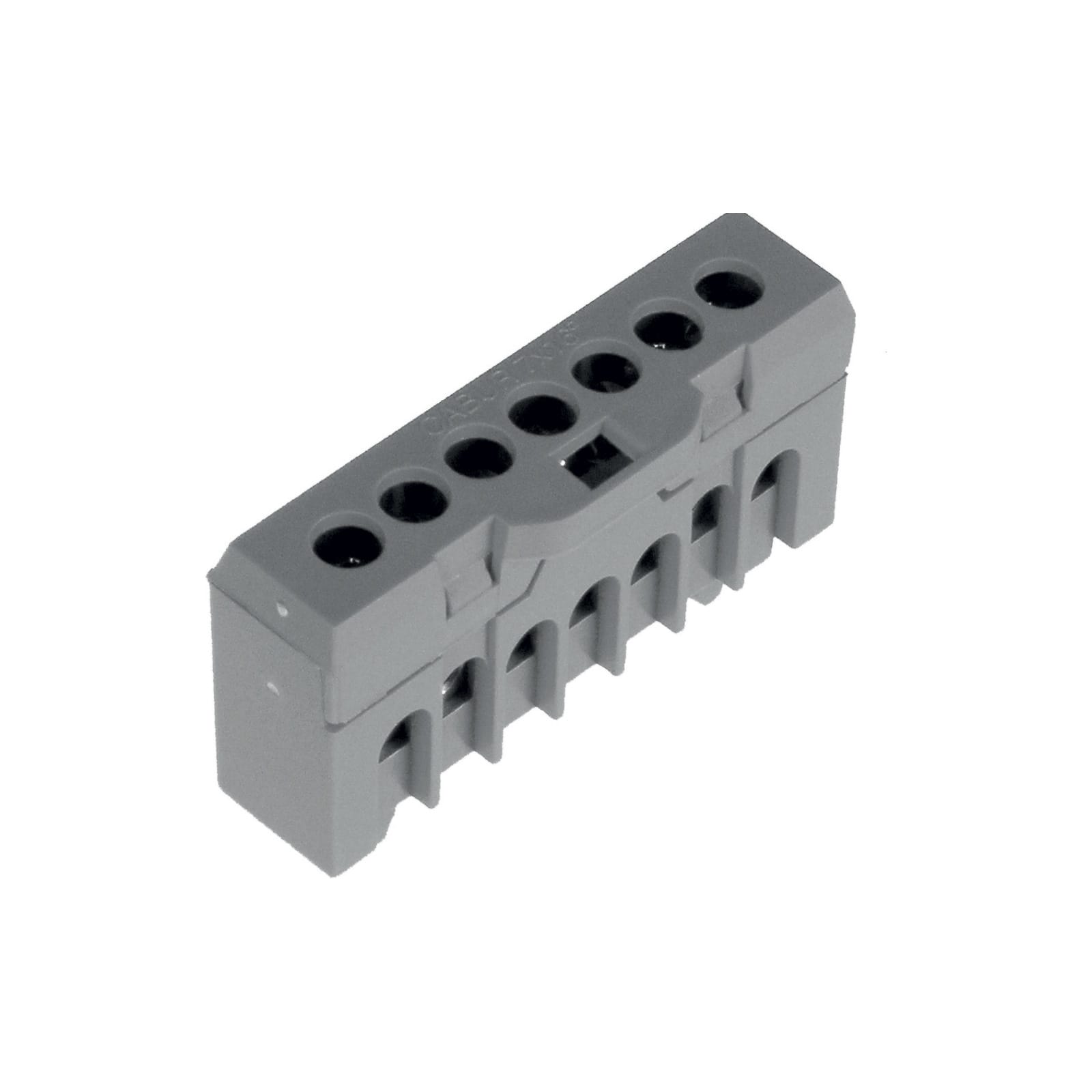 CABUR SRL CBRQBLOK7003 QBLOK.7/GR MORS.16MM2 7F GRIGIA V0