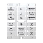 CABUR SRL CBRTA6715Y TA6715Y TARGH.67X15 GIALLA
