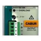 CABUR SRL CBRTAV207AY ETICHETTA ADESIVA VINILE GIALLA 7X20 MM