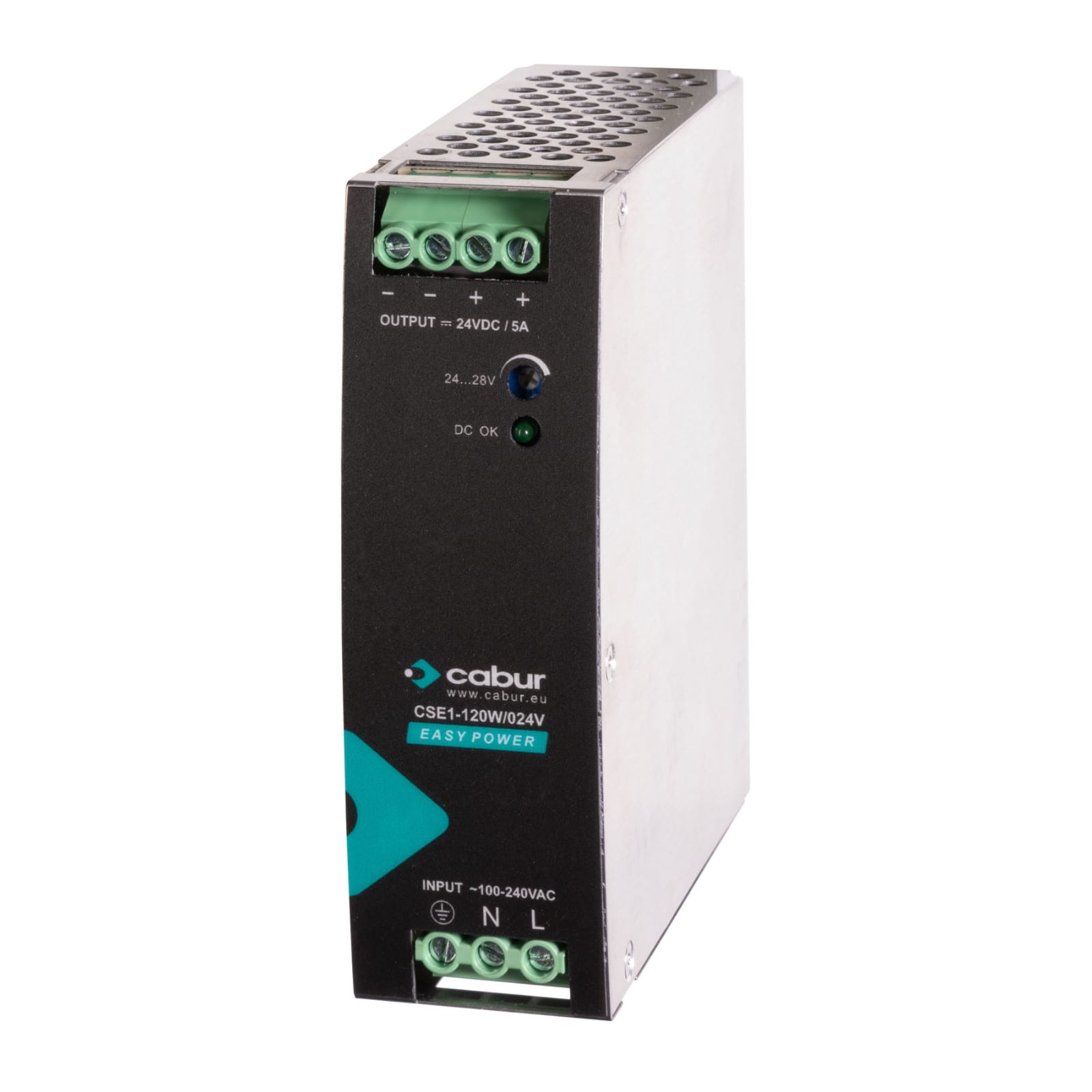 CABUR SRL CBRXCSE1120W024VAA CSE1-120W/024V/AA ALIMENT 1-F 24VDC 5A