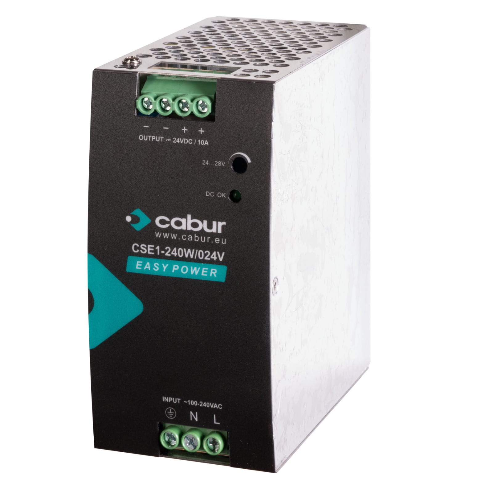CABUR SRL CBRXCSE1240W024VAA CSE1-240W/024V/AA ALIMENT 1-F 24VDC 10A