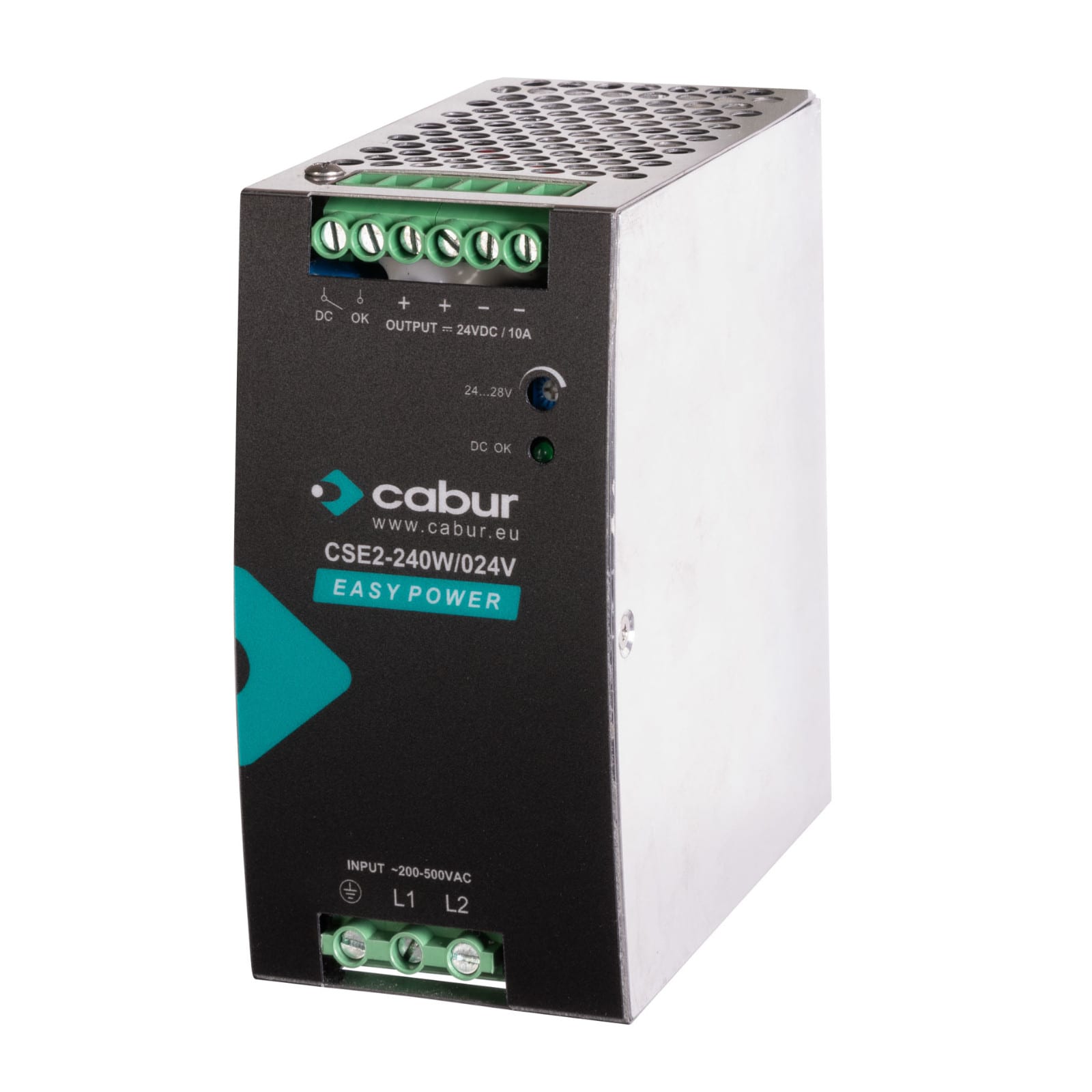 CABUR SRL - CBRXCSE2240W024VAA CSE2-240W/024V/AA ALIMENT 1-2-F 24VD 10A