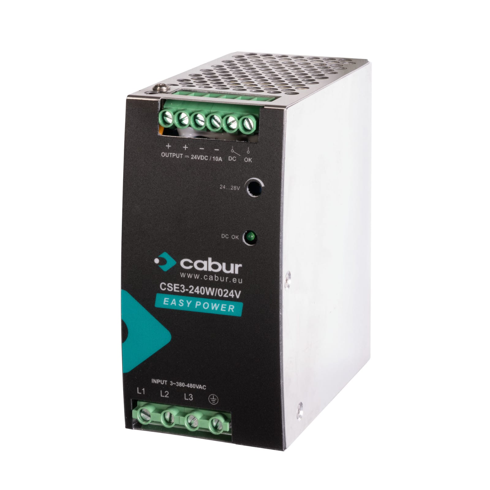 CABUR SRL CBRXCSE3240W024VAA CSE3-240W/024V/AA ALIMENT 3-F 24VDC 10A