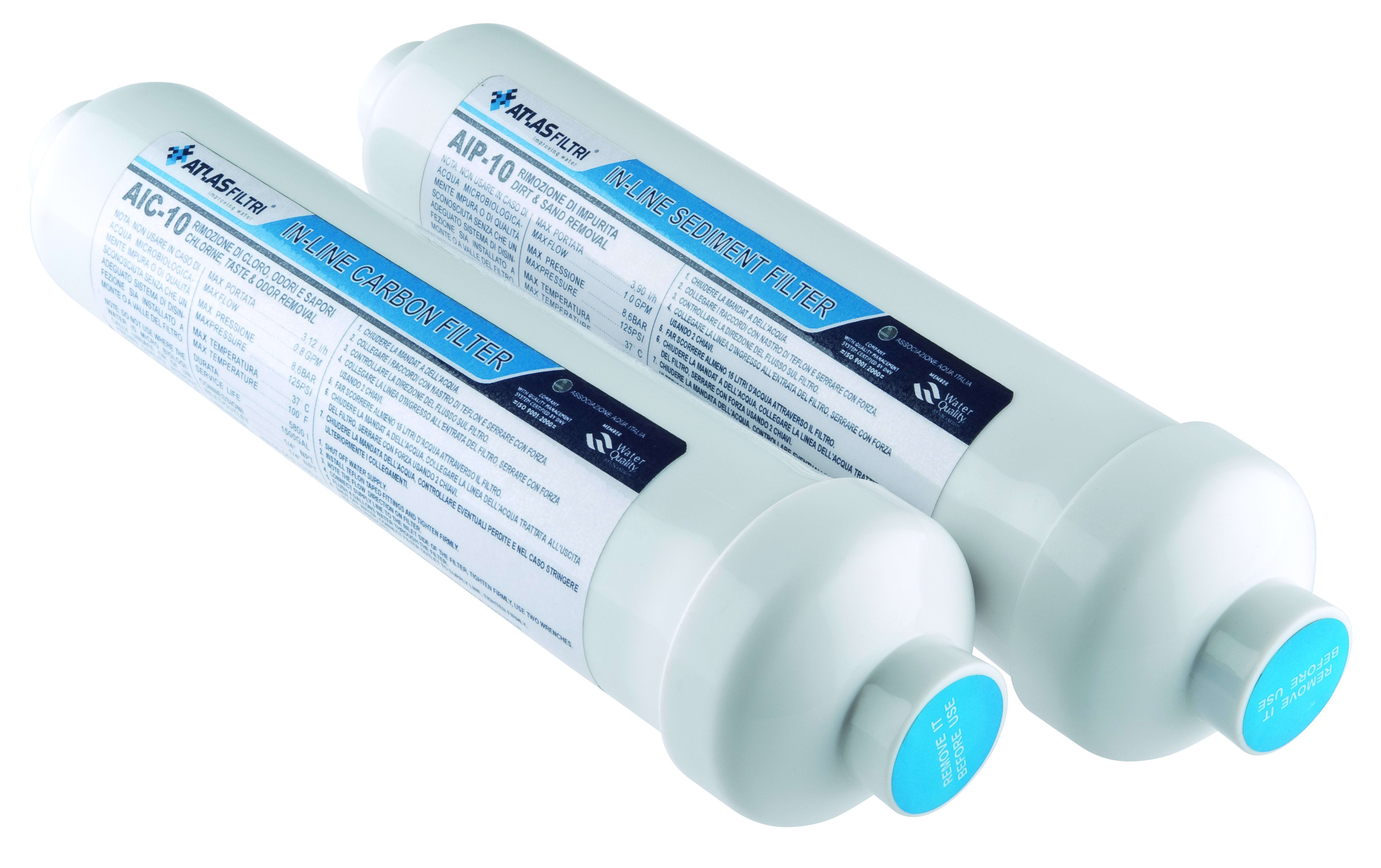 ATLAS FILTRI ITALIA AT1RE6332002 AIC IN LINE CARBON FILTER D. 50 - 2 X 1