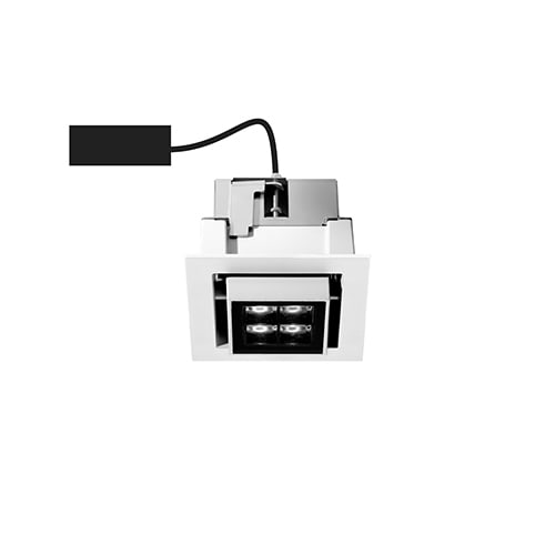 SIMES SPA - SMVS.7401W.01 CATCH QUA 4 BAS+LED 9W FF D2/P BIA