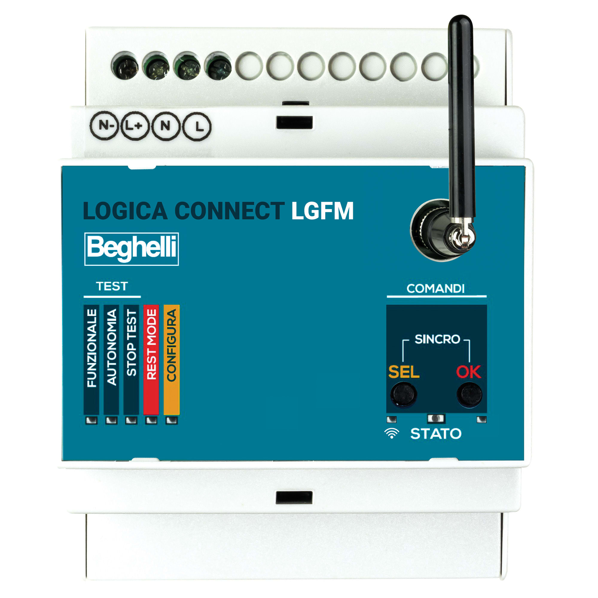 BEGHELLI BEG12128C CENTRALE COMPACT SD-LGFM