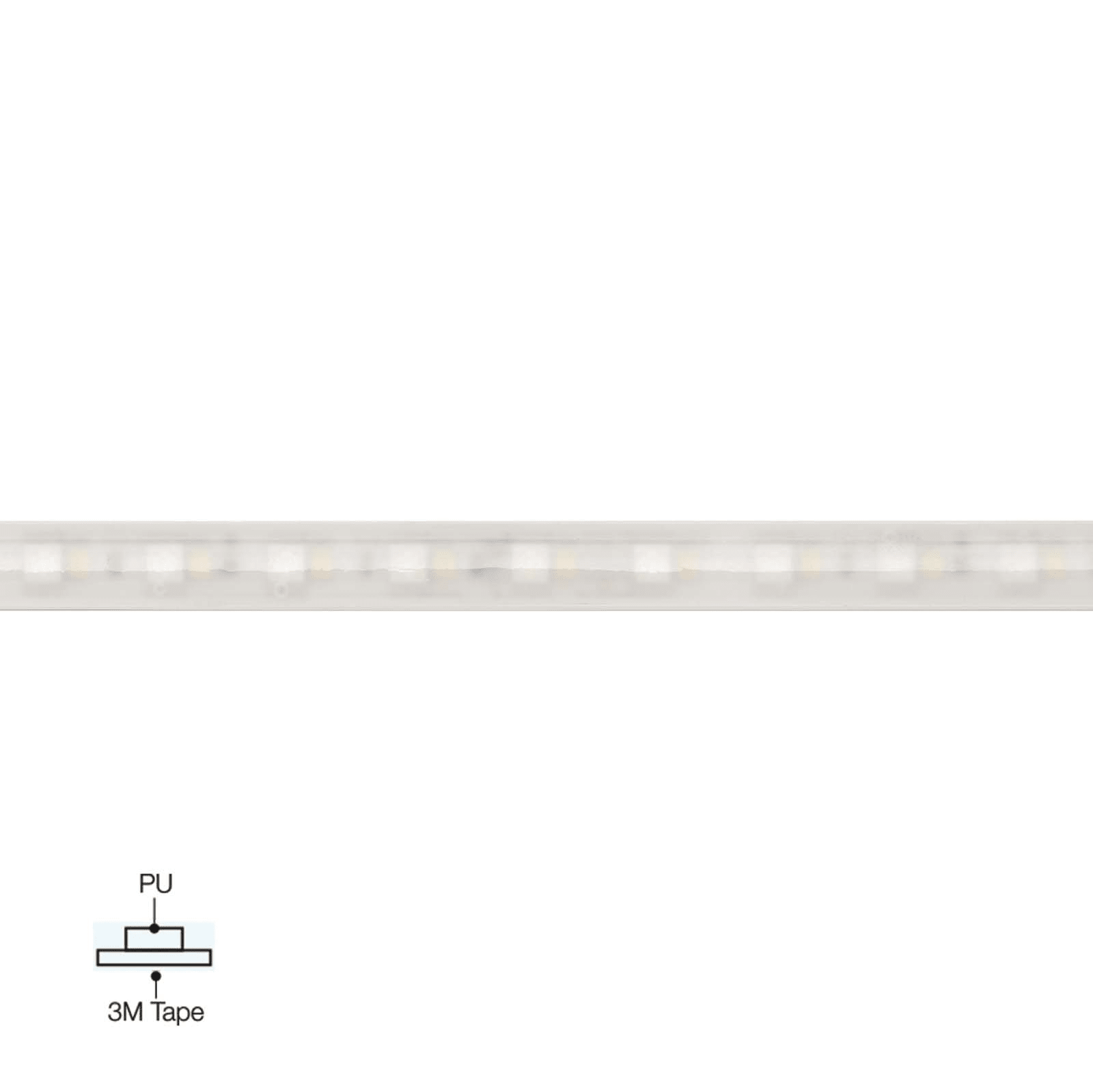 LINEA LIGHT (ILED) - ILDC00466WHVDI PU_C + 60L 19.2W RGBW-3000 RA90 5M