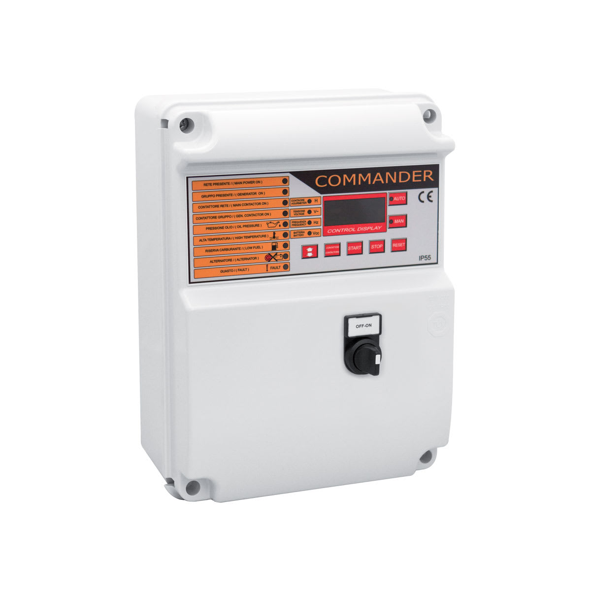 FOURGROUP - FOU314.07 MOD. COMMANDER 7 - QUADRO DI INTERVENTO