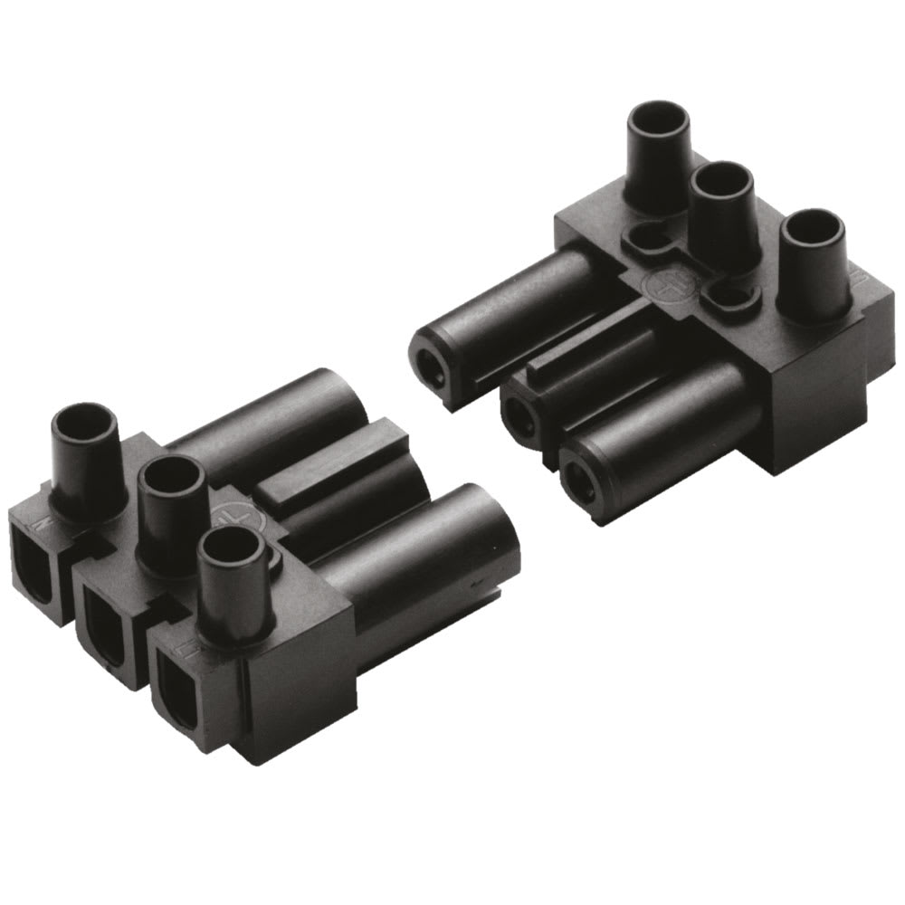 OMEGA FUSIBILI SPA - OMFAC166GBU/3BK PRESA AC166G 3 POLI NERA