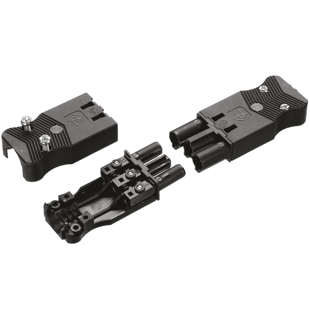 OMEGA FUSIBILI SPA - OMFAC166GSTF/315BK SPINA PIATTA 3 POLI 1,5MM