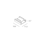 NOVALUX SPA - NOX100967.99 STRIP LED: CONNET.2STRIP 238/240LED 10PZ