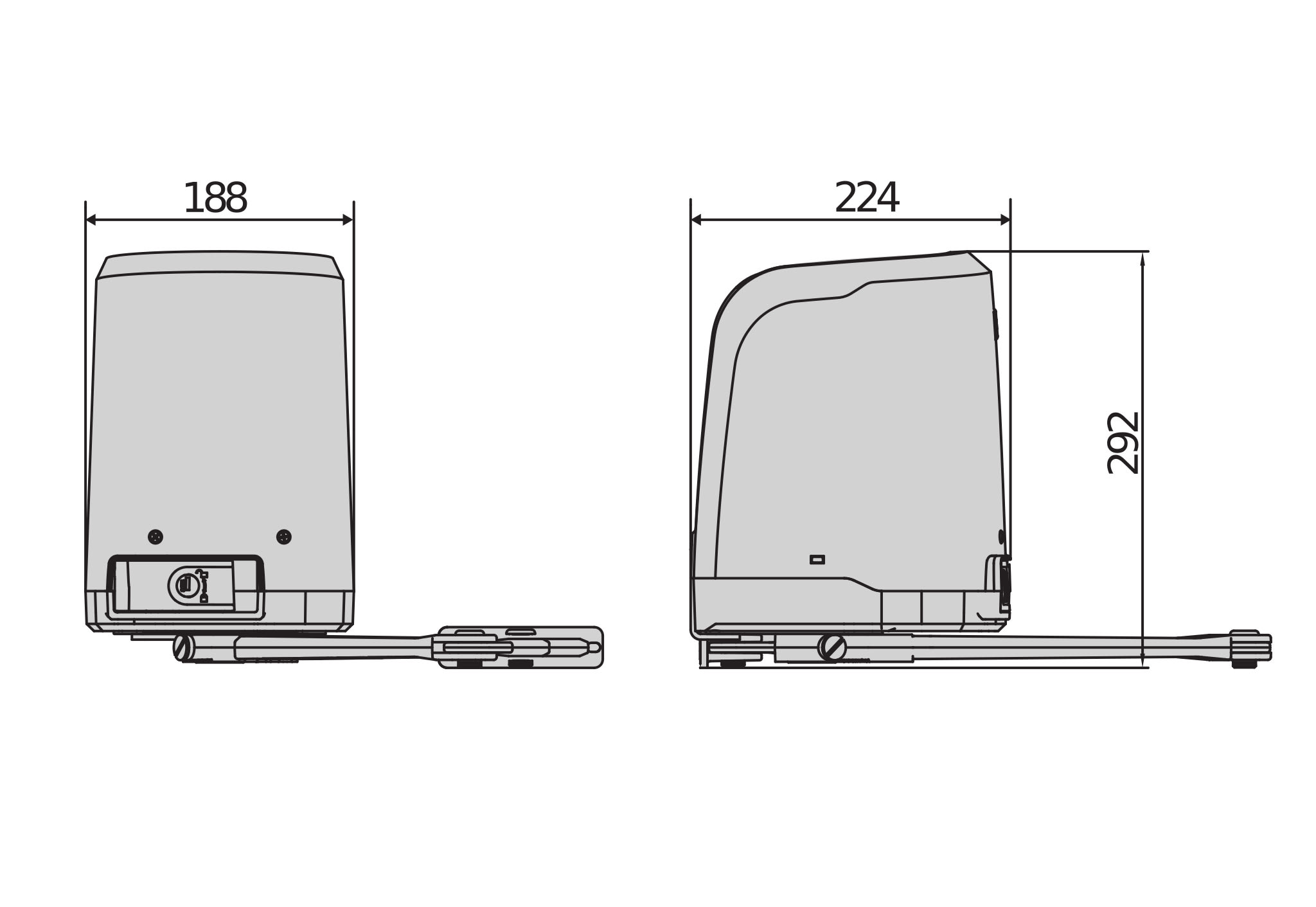 BFT - BFT2611691 VIRGO SMART BT A 20 230V