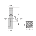 BFT BFT2601347 PILLAR B 275/800.6C L SD LUCI SEC DEV