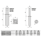 BFT - BFT2605571 DAMPY B 219/700 L DISS.A GAS