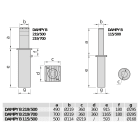 BFT - BFT2605567 DAMPY B 219/500 LI DISS.A GAS