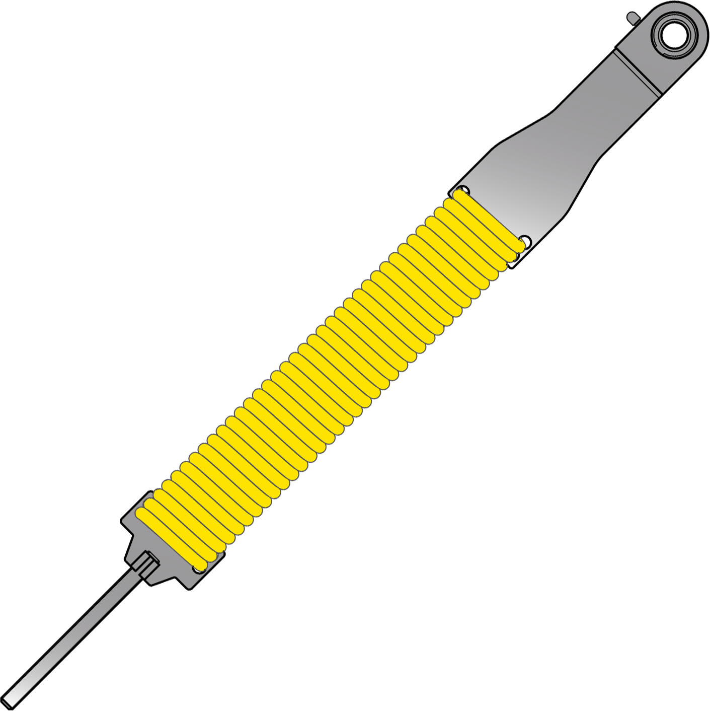 BFT - BFT2601310 MLC9 MOLLA CONTR.ULTRA 6-8 F=9 - GIALLA