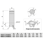 BFT - BFT2613172 RANCH C 275/800CN L - RAL