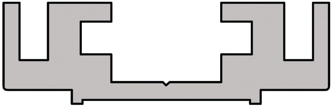 BFT - BFT2611345 PRV AA TL PROFILE ATTAC.VISTA TL L=5100