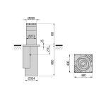 BFT - BFT2601341 PILLAR B275/600.6C LI SD 316