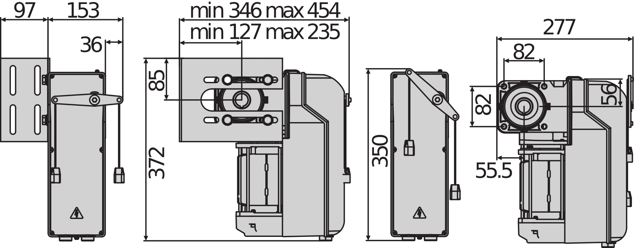 BFT - BFT2611574 PEGASO BCJA620L01 SEZ IND 230V C AU S