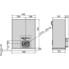 BFT BFT2611623 SP3500 SF MOTORE 380-400V 50/60HZ TRIF.