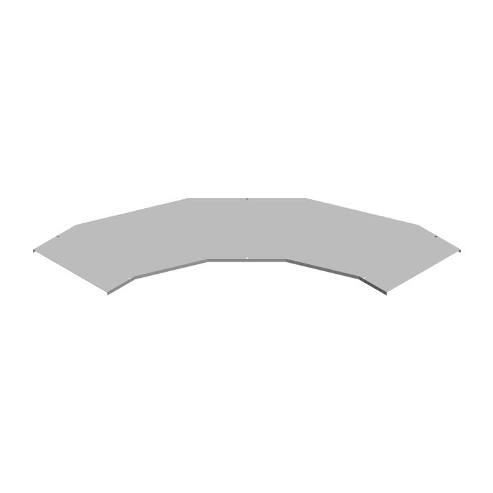 DKC-COMBITECH - SCZWBK836HDZ W5 Coperchio Curva piana 90° base 500 sp 1 HDZ