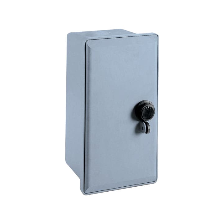 CONCHIGLIA - CON075150003 Serie CPMI - Cassetta per contatori monofase, con serratura, conforme ENEL DS4551