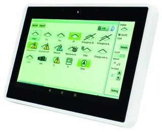 DAIKIN DAKAL-CCD07-VESA-1 SCHERMO CABLATO PER I-TAB CONTROLLER