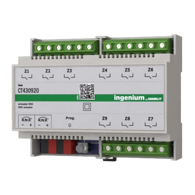 COMELIT GROUP SPA COECT430920 ATTUATORE KNX 9 USCITE 16A