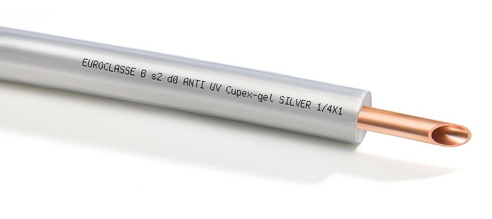 ZETAESSE SPA - ZTS2RGSIGREGA100B ROTOLO RAME CUPEX GEL SILVER IGQ 1/4 X