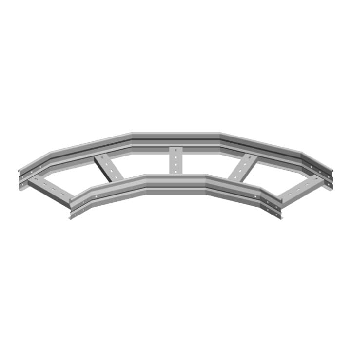 DKC-COMBITECH - SCZWB5856HDZ W5 Curva piana 90° 500x100 R6 sp 1.5 HDZ