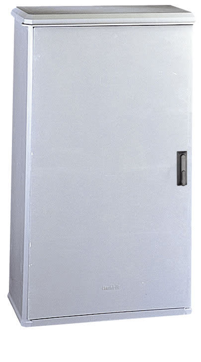 CONCHIGLIA - CON073200040 Serie CVL - Armadio in vetroresina 1 vano, con serratura, dim. 860 x 1394 x 450 mm (BxAxP)