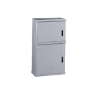 CONCHIGLIA - CON073510091 Serie CVT-CVN - Armadio in vetroresina a 2 vani, dimensioni 546 x 939 x 424 mm (BxAxP)