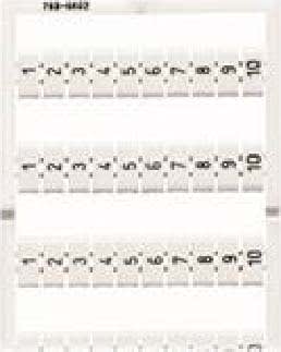 WAGO ITALIA SRL - WAG793-5602 SCHEDA DI MARCATURA WMB COME SCHEDA, BIA